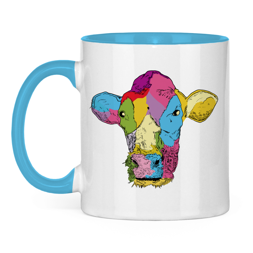 Tasse "Kuh aus vielen Farben"