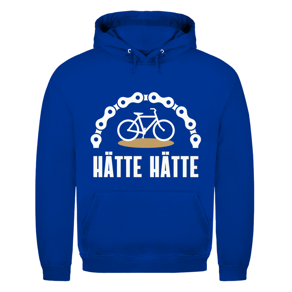 Herren Hoodie "Hätte Hätte Fahrradkette"