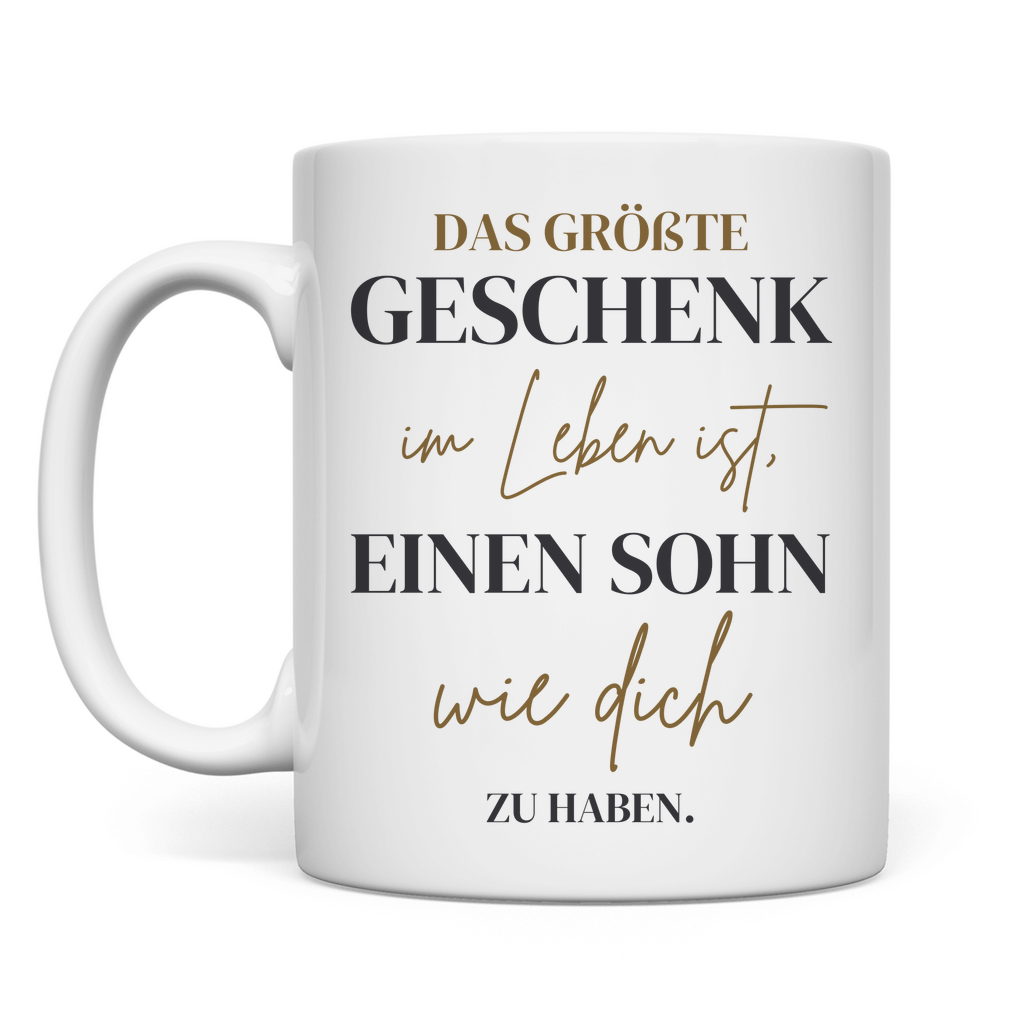 Tasse "Das größte Geschenk im Leben" (Sohn)