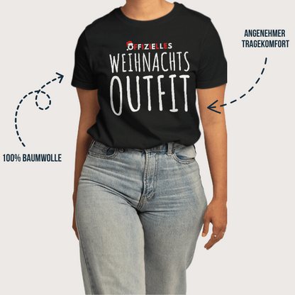 Frauen T-Shirt "Offizielles Weihnachtsoutfit"