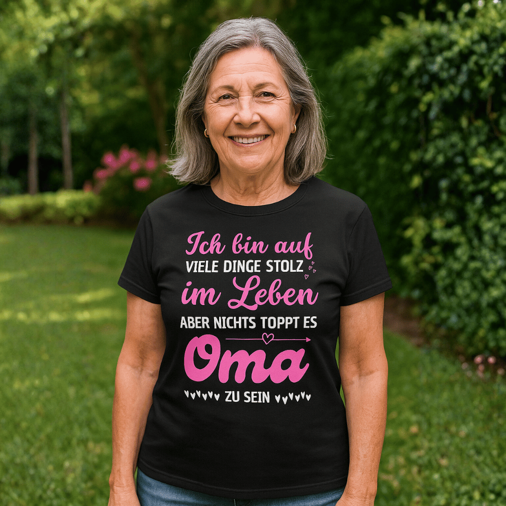 Frauen T-Shirt "Oma sein"