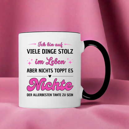 Tasse "Nichts toppt es Nichte zu sein"