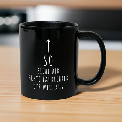 Tasse "So sieht der beste Fahrlehrer der Welt aus"