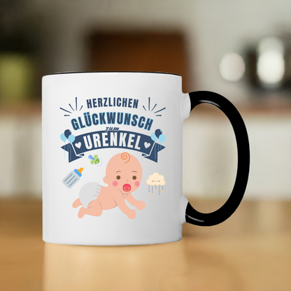 Tasse "Herzlichen Glückwunsch zum Urenkel"