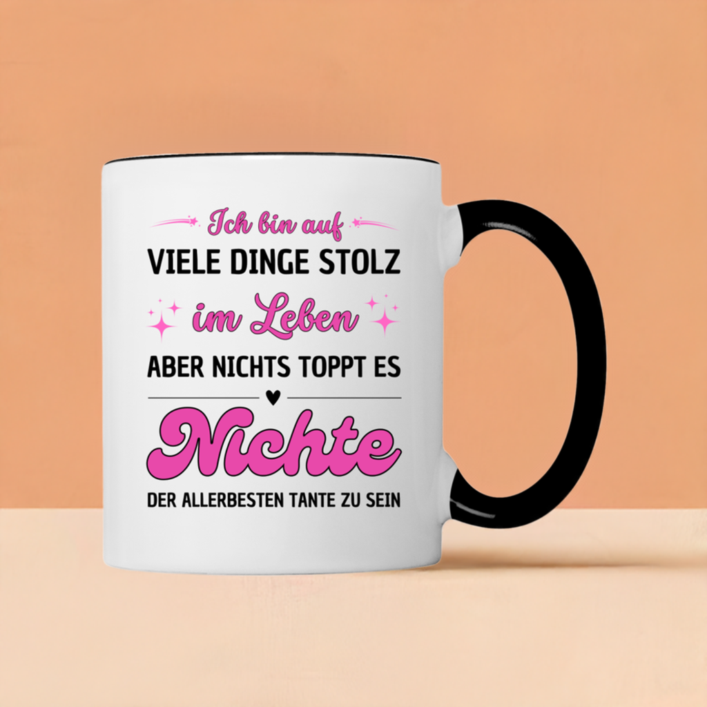 Tasse "Nichts toppt es Nichte zu sein"