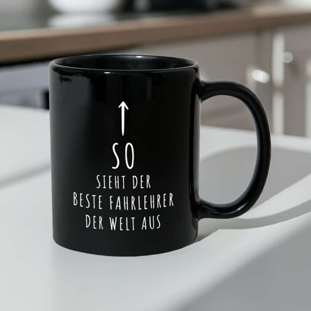 Tasse "So sieht der beste Fahrlehrer der Welt aus"