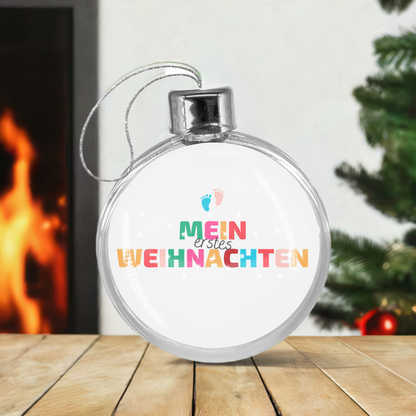 Weihnachtskugel "Mein erstes Weihnachten"