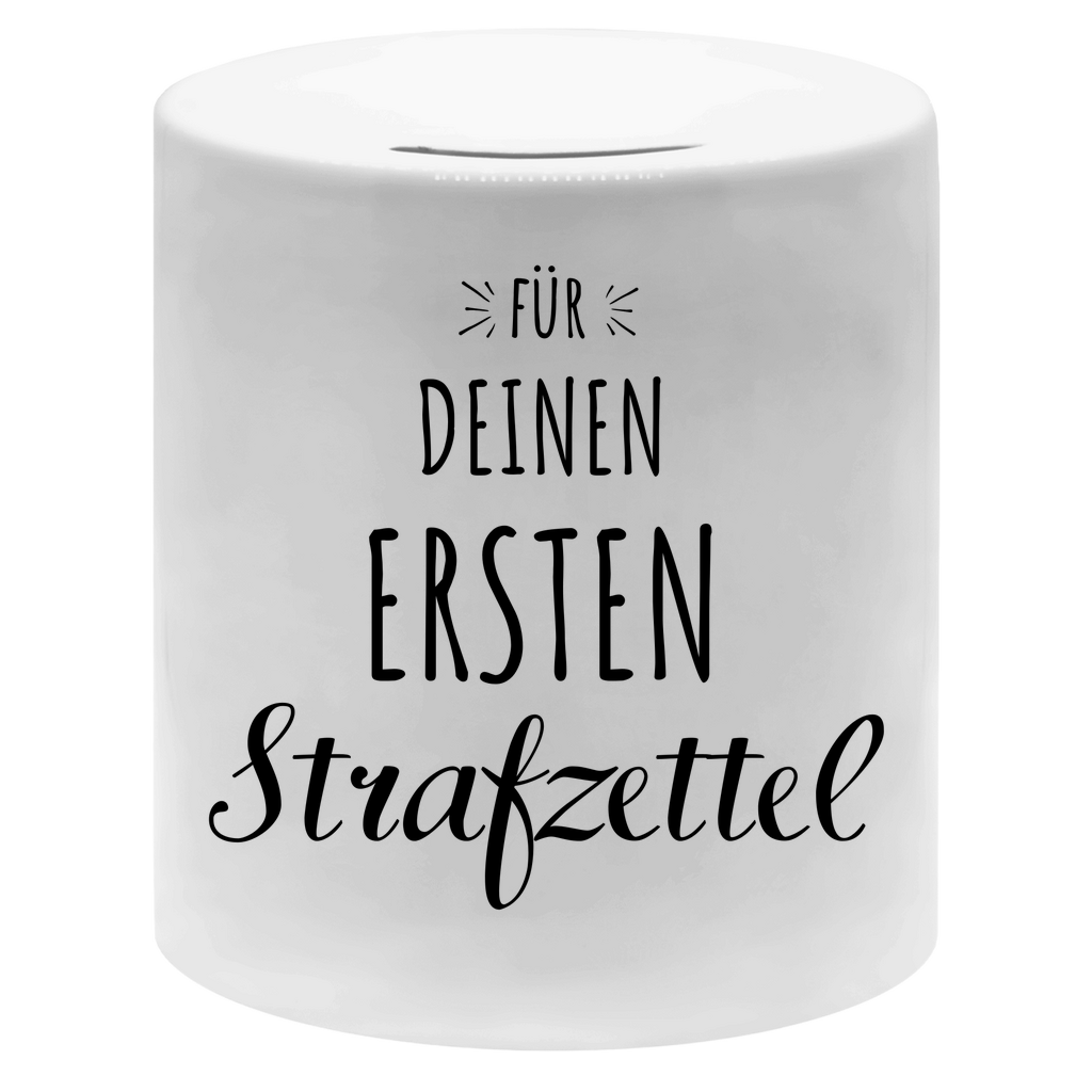 Spardose Führerschein Geschenk