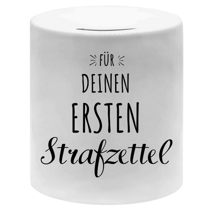 Spardose Führerschein Geschenk