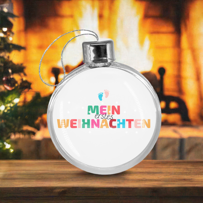 Weihnachtskugel "Mein erstes Weihnachten"