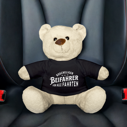 Teddy "Kuscheliger Beifahrer für alle Fahrten"