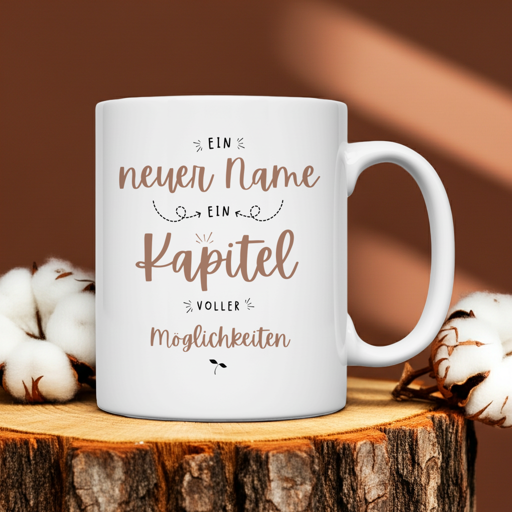 Tasse "Namensänderung"