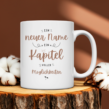 Tasse "Namensänderung"