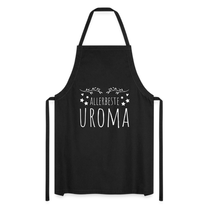 Kochschürze "Allerbeste Uroma" - Schwarz