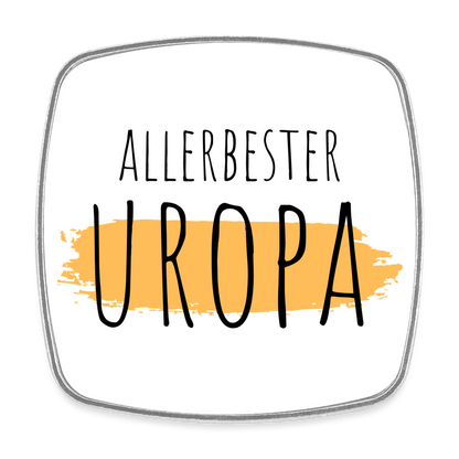 Kühlschrankmagnet "Allerbester Uropa" (HIntergrundmotiv) - weiß