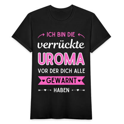 Witziges T-Shirt Bundle für Uroma und Uropa "Verrückt"