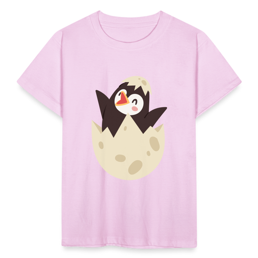 Kinder T-Shirt "Pinguin Baby" - Hellrosa
