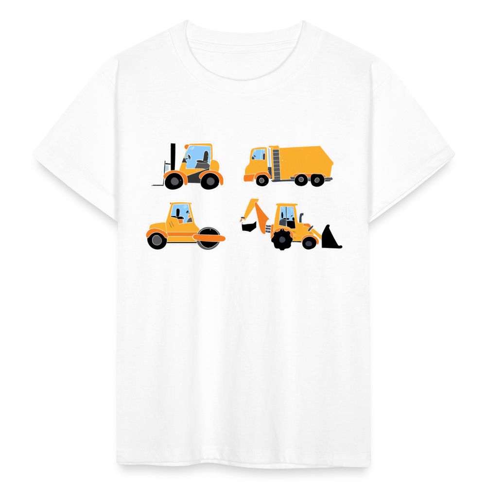 Kinder T-Shirt "4 Bagger" - weiß