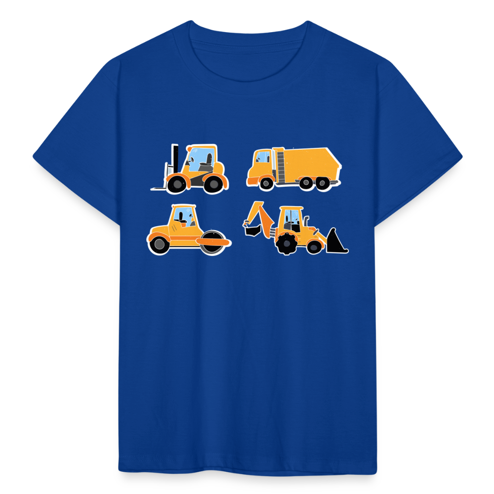 Kinder T-Shirt "4 Bagger" - Royalblau