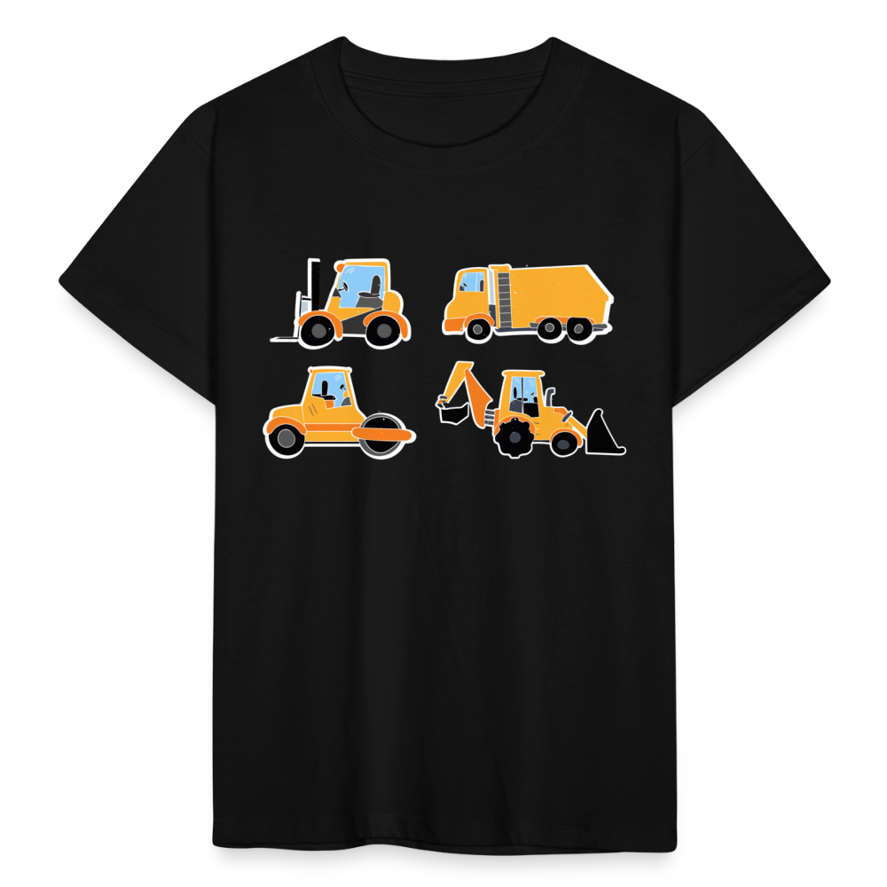 Kinder T-Shirt "4 Bagger" - Schwarz