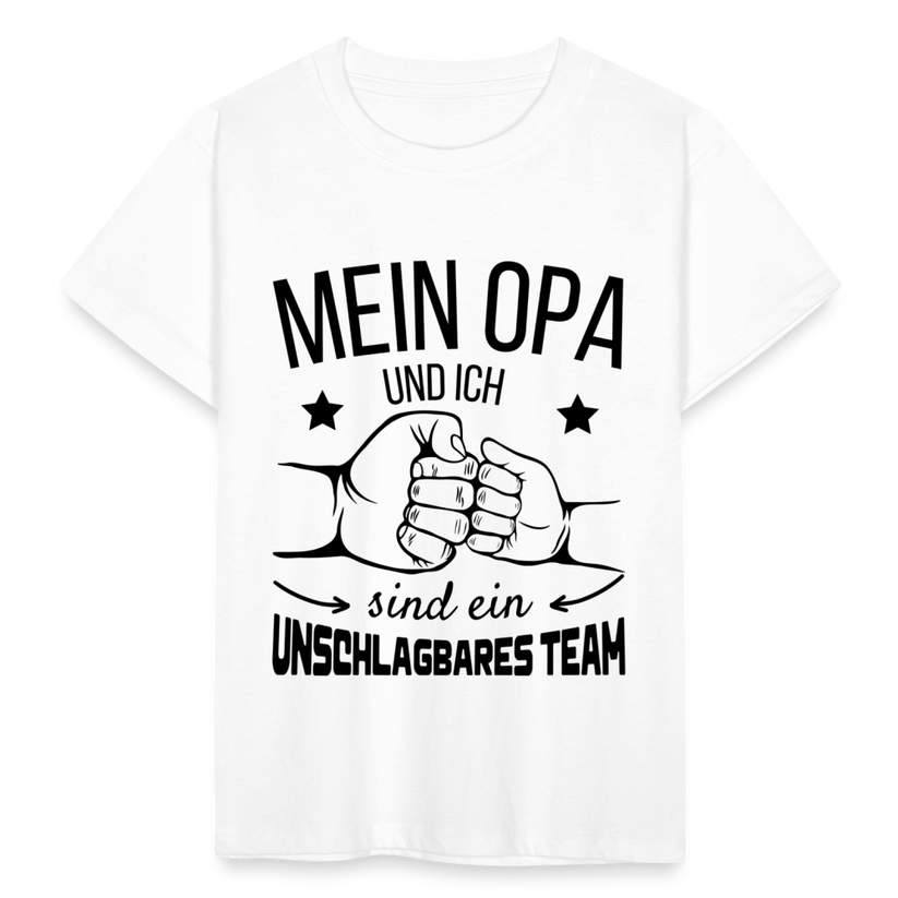 Opa Enkel Partnerlook T-Shirts "Unschlagbares Team"