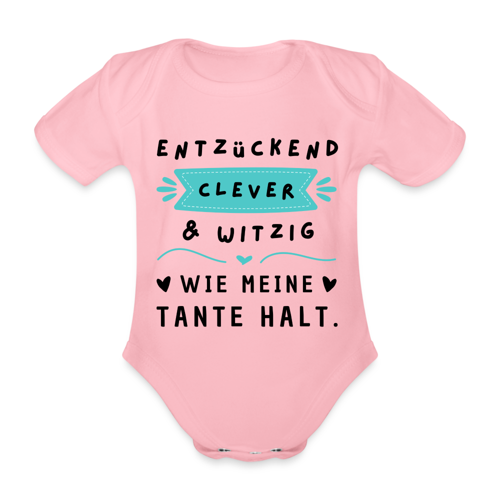 Baby Body "Entzückend, clever und witzig. Wie meine Tante halt" - Hellrosa