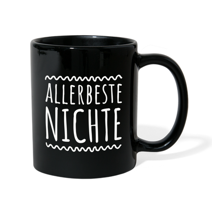 Tasse "Allerbeste Nichte" - Schwarz