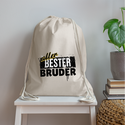 Turnbeutel "Allerbester Bruder" - Natur