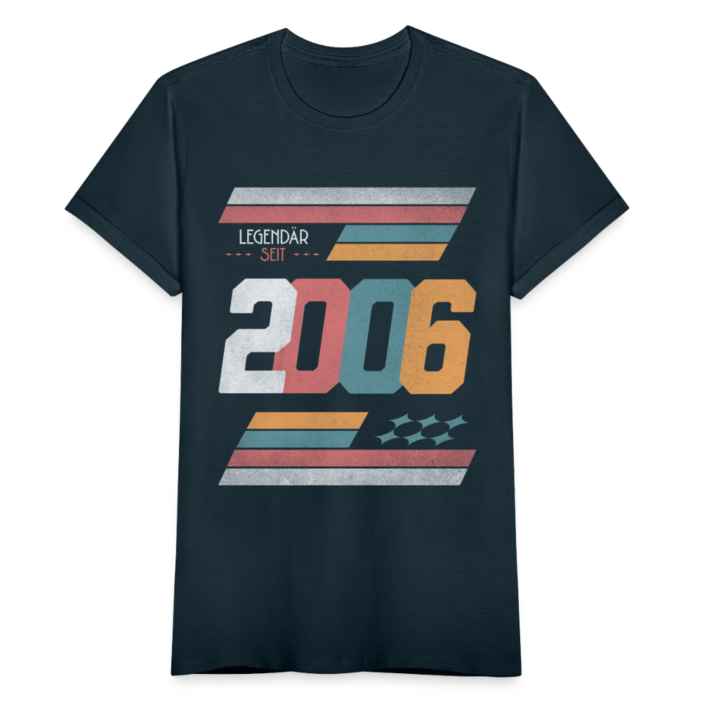 Frauen T-Shirt "Legendär seit 2006" - Navy