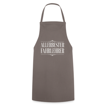 Kochschürze "Allerbester Fahrlehrer" - Grau