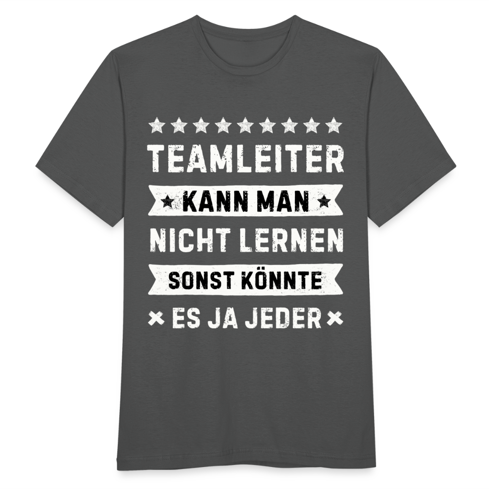 Teamleiter T-Shirt - Anthrazit