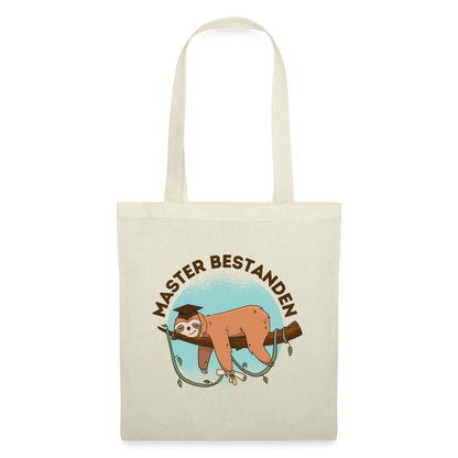 Stoffbeutel "Master bestanden" - Natur