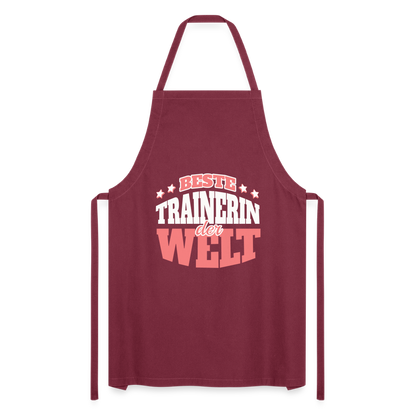 Kochschürze "Beste Trainerin der Welt" - Bordeaux
