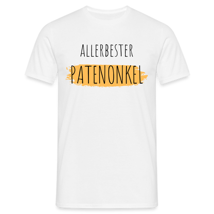 Männer T-Shirt "Allerbester Patenonkel" - Weiß