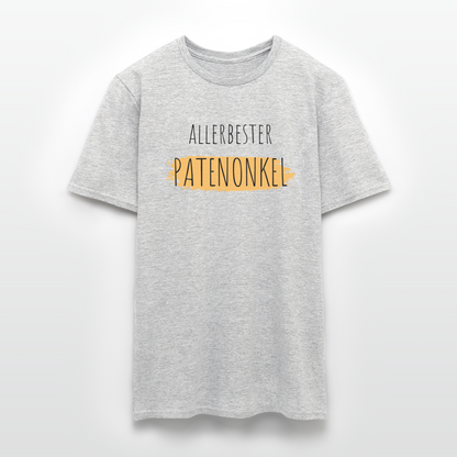 Männer T-Shirt "Allerbester Patenonkel" - Grau meliert