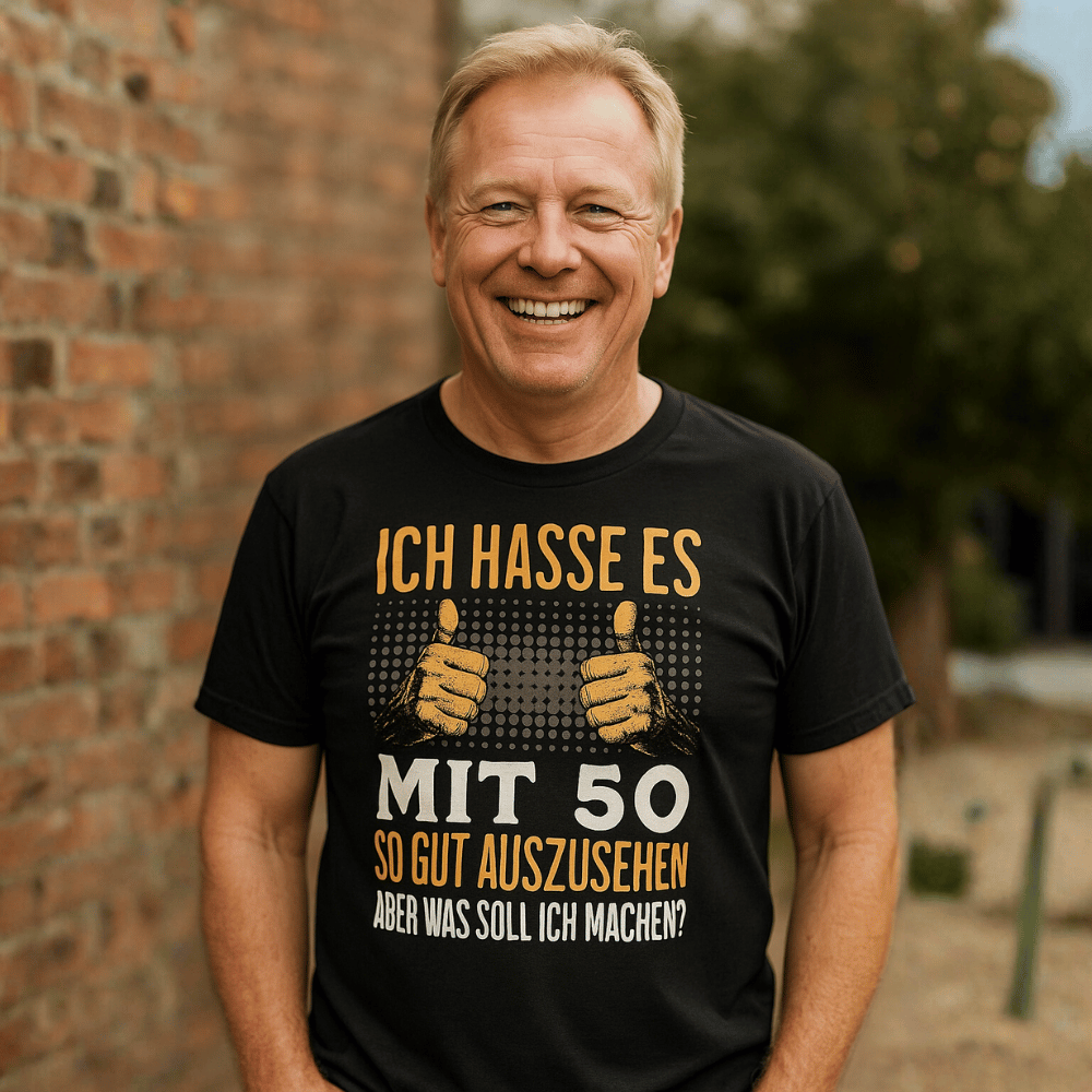 T-Shirt 50. Geburtstag Mann