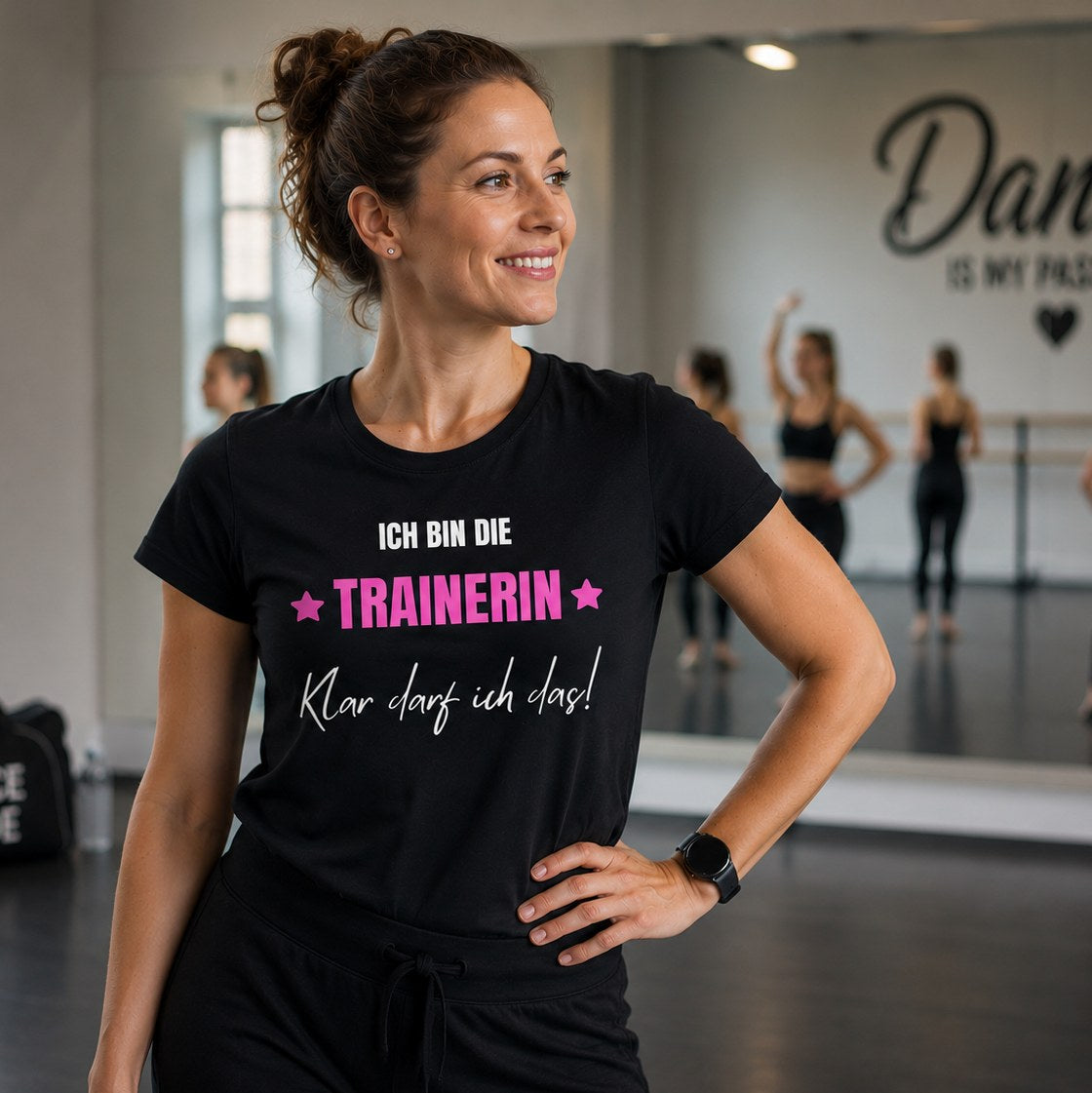 T-Shirt Trainerin Tanzen