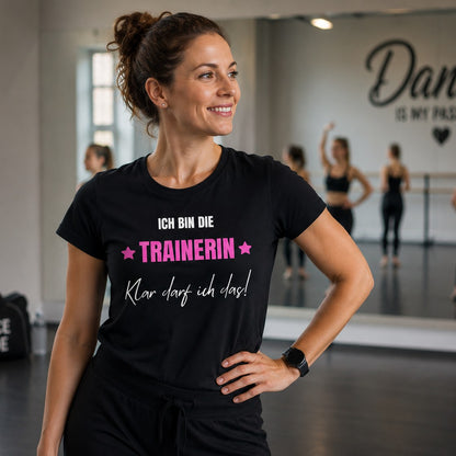 T-Shirt Trainerin Tanzen