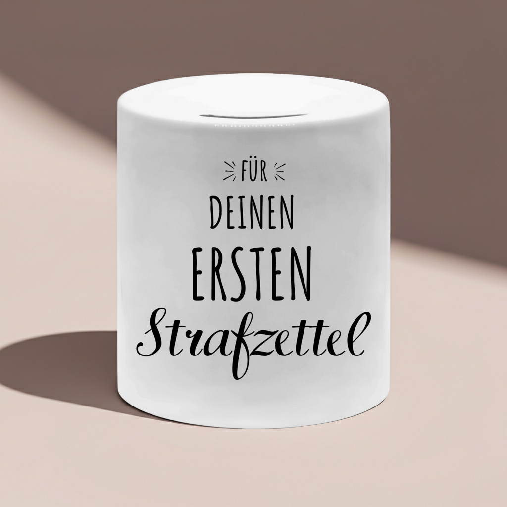 Spardose zum bestandenen Führerschein