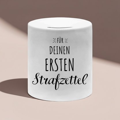 Spardose zum bestandenen Führerschein