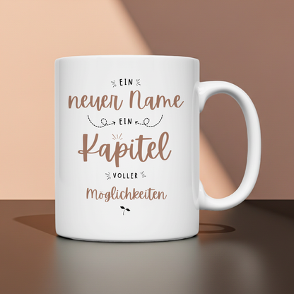 Tasse "Namensänderung"