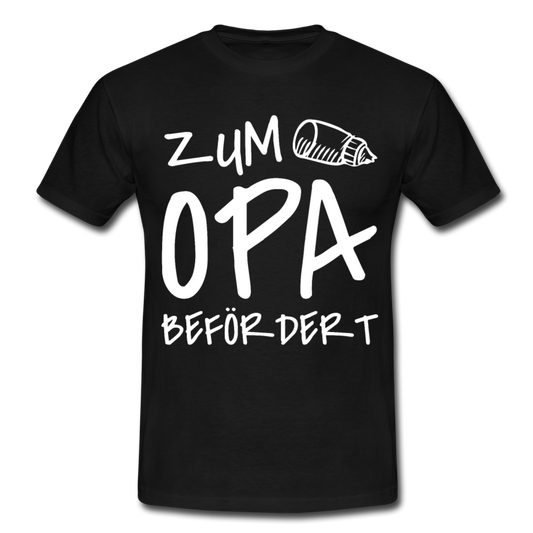 T-Shirt Zum Opa befördert
