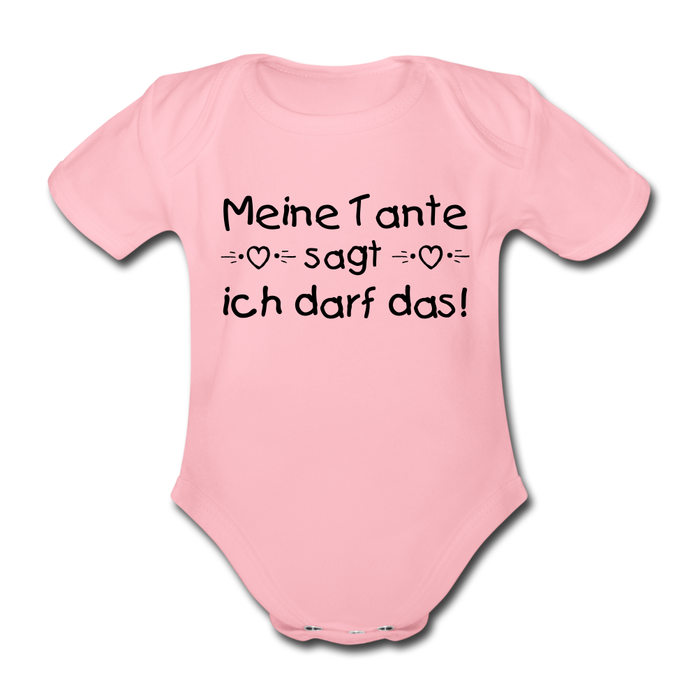 Baby Body "Meine Tante sagt ich darf das! - light pink