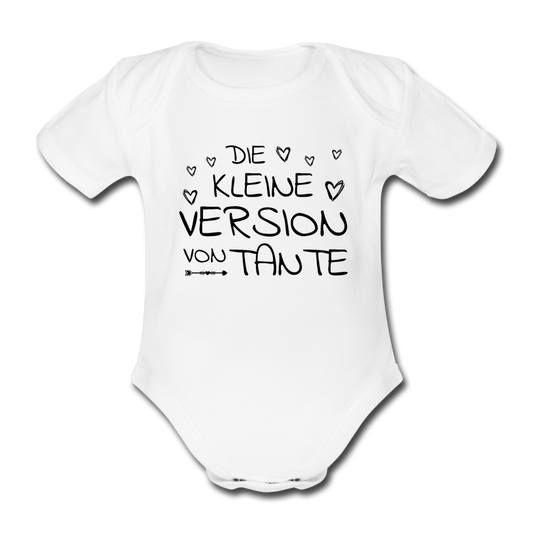 Baby Body "Die kleine Version von Tante" - white