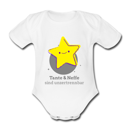 Baby Body "Tante & Neffe sind unzertrennbar" - white