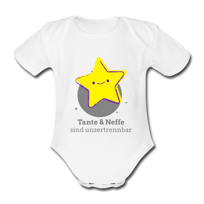 Baby Body "Tante & Neffe sind unzertrennbar" - white