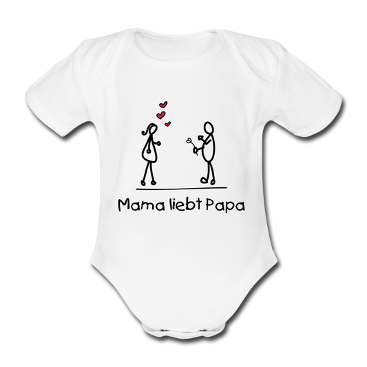 Baby Body "Mama liebt Papa" 