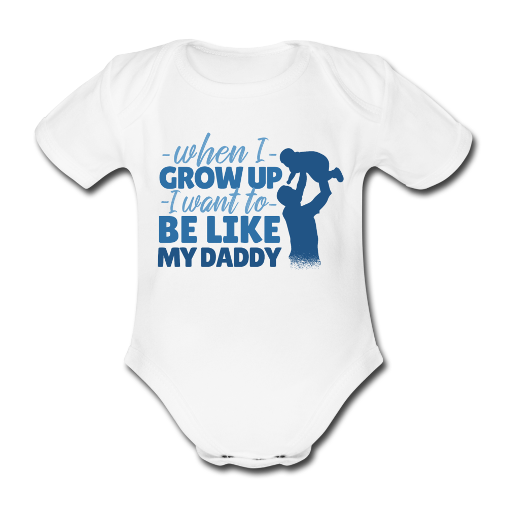 Baby Body "When i grow up..." - Weiß
