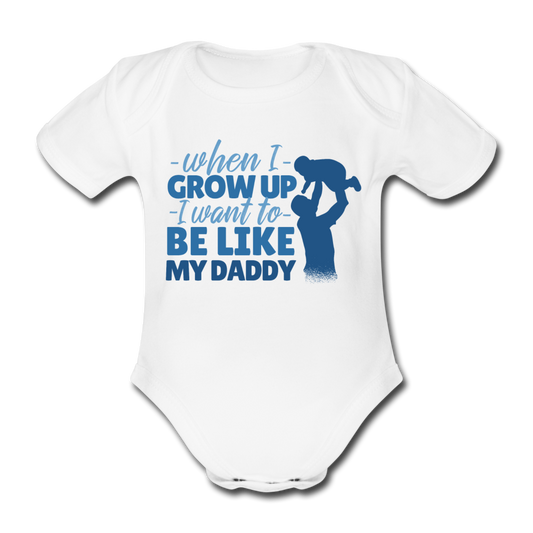 Baby Body "When i grow up..." - Weiß