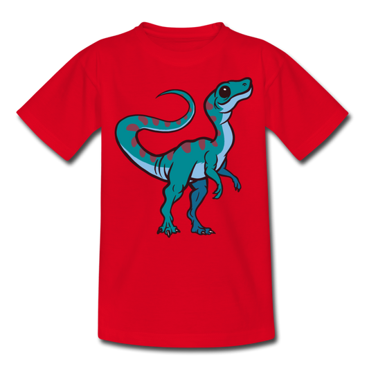 Kinder T-Shirt "Compsognathus" - Rot